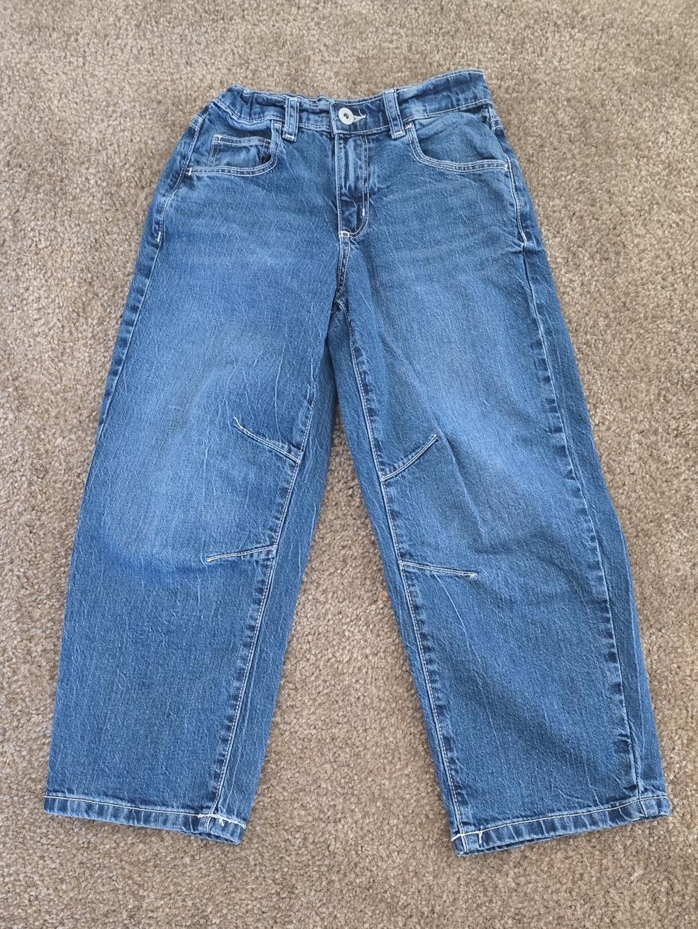 Girls Size 7 Barrel Jeans